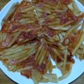 なっちゃん３１１'s cooksnap of when they made 簡単！余りフライドポテトでチーズガレット.