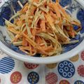フリージア♬'s cooksnap of when they made ごぼうの味噌マヨサラダ★.