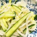 菜つ実☆ミ's cooksnap of when they made もやしときゅうりの簡単中華サラダ.