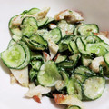 ユッキー1119's cooksnap of when they made きゅうりとちくわのめんつゆごまマヨ和え.