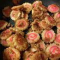 umeka☆'s cooksnap of when they made おつまみ♪なると味噌マヨパン粉焼き.