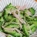 ｅｋ４'s cooksnap of when they made *ゴーヤのガリ和え*.