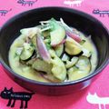 カリーナ's cooksnap of when they made 夏バテ解消！茄子ミョウガ大葉の酢みそ和え.