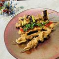 Laufen's cooksnap of when they made 【★おうち居酒屋★】＊鶏皮で焼き鳥＊.