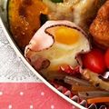yukaneママ's cooksnap of when they made ハムカップのチーズ目玉焼き.