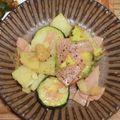 tonapan's cooksnap of when they made ズッキーニとポテトの炒めもの.