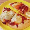 Bau109's cooksnap of when they made ゴルゴンゾーラのはちみつピザ.