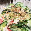 久実あき's cooksnap of when they made キュウリとかにかまのマヨぬた.