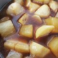 あまおうマシュマロ☆'s cooksnap of when they made 里芋大根こんにゃくの煮物.
