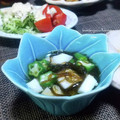 かおりかざり's cooksnap of when they made さっぱり！長芋、おくらのもずく酢和え.