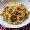 花時計咲いた's cooksnap of when they made 緑鮮やか！パパっと簡単レタス炒飯.