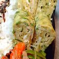 oninopantu's cooksnap of when they made ✿卵焼きに大葉入れてみた✿.