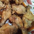 クック6DDPP8☆'s cooksnap of when they made 焼肉のタレで簡単☆手羽元のピリ辛煮.