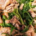 no1642's cooksnap of when they made 豚ばらとピーマンの卵炒め.
