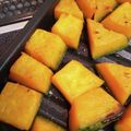 popee8's cooksnap of when they made 魚焼きグリルで焼くだけ！の優しいかぼちゃ.
