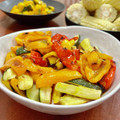 Superlittleboo's cooksnap of when they made 夏野菜の焼き浸し.