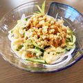 さわぴょんぴょん's cooksnap of when they made タレが絶品＊野菜たっぷり納豆冷やしうどん.