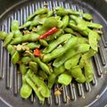 クムクムママ's cooksnap of when they made 無限生枝豆焼！.