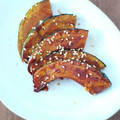 ペキのリリー's cooksnap of when they made ごま油香る♪簡単！かぼちゃの甘辛焼き.