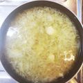 青森在住's cooksnap of when they made 簡単！キャベツと豆腐とコーンのスープ.