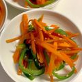 CHISA☆ごはん♪'s cooksnap of when they made 簡単10分♪人参とピーマンのきんぴら.