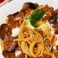 ララうさぎ's cooksnap of when they made トマトジュースで☆ナスのパスタ♪.