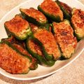 中3のお菓子作り日記's cooksnap of when they made やっぱりピーマンの肉詰め！.