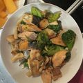 あおりま's cooksnap of when they made 鮭とブロッコリーとエリンギのバタポン炒め.