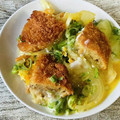 さくらん餅's cooksnap of when they made 食べきれなかった揚げ物を卵とじにしたよ.
