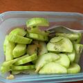ブランディ's cooksnap of when they made 生姜風味！大葉ときゅうりの浅漬け.