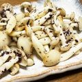 菜つ実☆ミ's cooksnap of when they made ●　ブナピーのゆかりバターソテー　●.