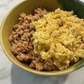 春巻きママ's cooksnap of when they made 冷めてもうまい鶏そぼろ丼.