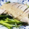 めがね金魚's cooksnap of when they made きゅうりともやしの深煎りごまよだれ鶏.