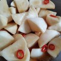 ☆ikiru☆'s cooksnap of when they made ピリ辛やみつき＊カブのポン酢漬け.