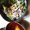 kami母さん's cooksnap of when they made がっつり冷たい肉そば.