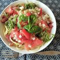 重次郎's cooksnap of when they made トマトとカリカリベーコンの冷製パスタ.