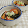 umemodoki's cooksnap of when they made 簡単☆トマトのもずくがけ.