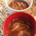 saki1010's cooksnap of when they made 面倒くさがりパパお得意！オニオンスープ.
