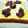 ぱふ♪'s cooksnap of when they made アイスクリームトースト♡あんこ乗せ.