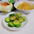 へい♡ゆー♡'s cooksnap of when they made きゅうりの中華和え☆仕上げはピリ辛ラー油.