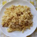 花時計咲いた's cooksnap of when they made 朝チャーハン　小松菜しらすのさっぱり炒飯.