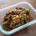 ペキのリリー's cooksnap of when they made レンジで5分！ゴーヤのドライカレー.