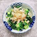 コムギ大好き's cooksnap of when they made オクラとツルムラサキのおかか和え.