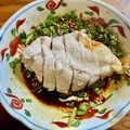 さすらい's cooksnap of when they made 最強万能ニラだれ♪ふわふわむね肉よだれ鶏.