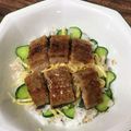Ruriluru's cooksnap of when they made うなキュウ混ぜ寿司.