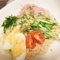 鳳凰美田's cooksnap of when they made 冷やし塩ラーメン.
