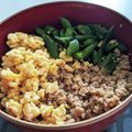 理恵蔵's cooksnap of when they made 簡単＆美味しい！三色丼.