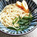 ぱふ♪'s cooksnap of when they made 残ったざるそばで☆あったかお蕎麦☆.