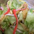 garden34's cooksnap of when they made 簡単・キレイ☆カニカマの酢の物！.