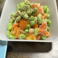 chaーki's cooksnap of when they made 蒸しサラダ豆のクミンマヨネーズ和え.
